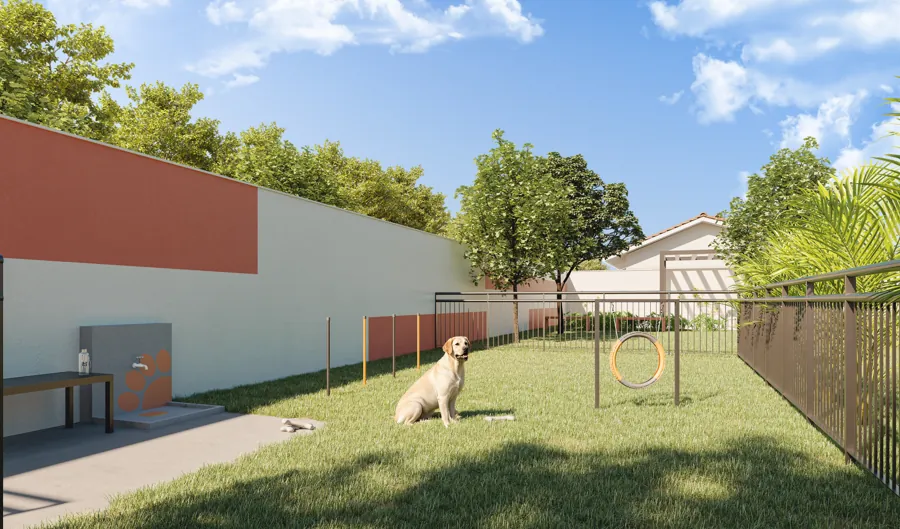 Pet place com gramado